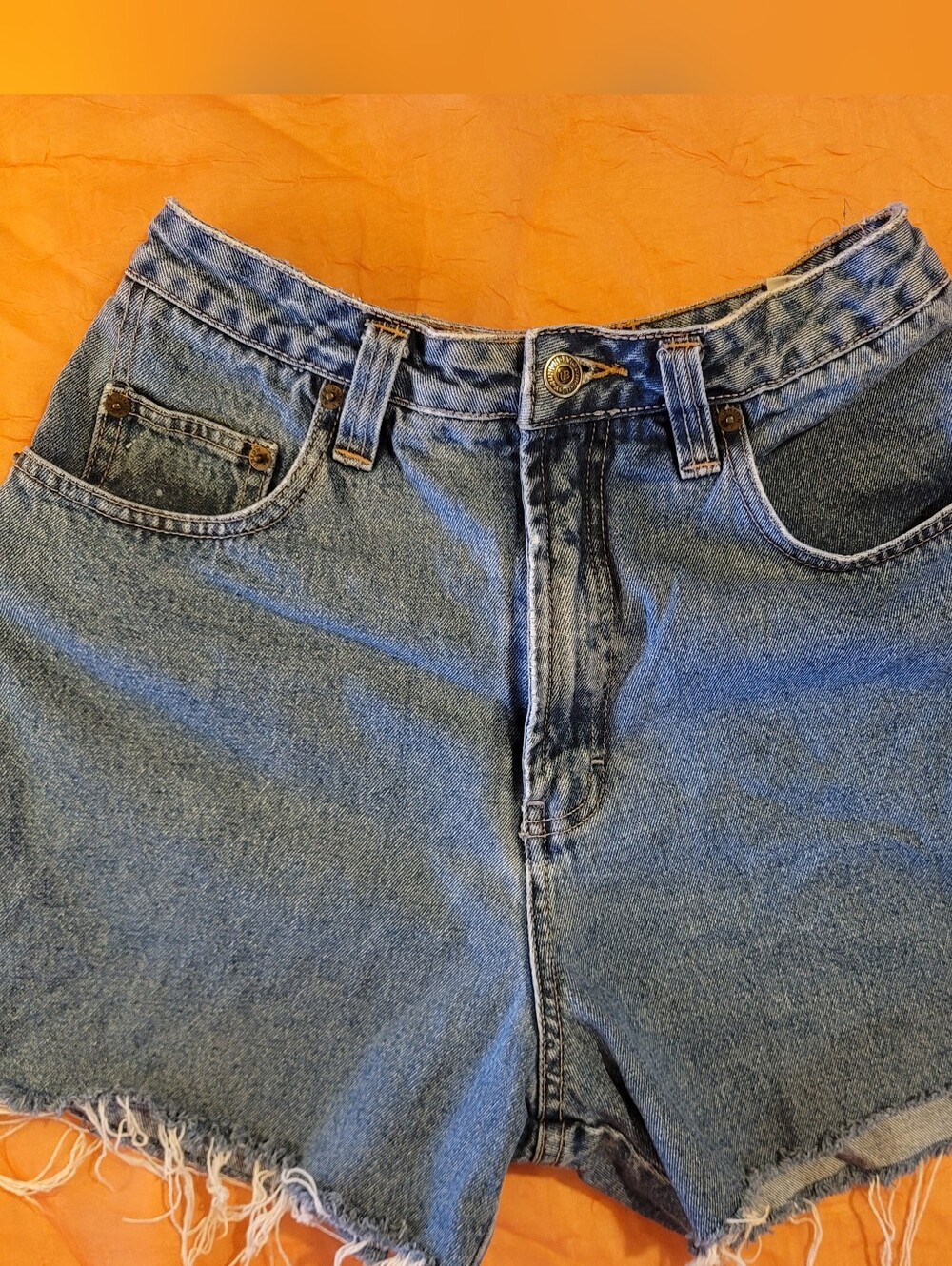 Vtg UNIONBAY Women's Blue Denim Cutoff Shorts